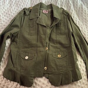 Juicy Couture military Jacket NWOT